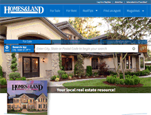 Tablet Screenshot of leavittrealty.homesandland.com