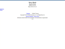 Tablet Screenshot of marcyrhody.homesandland.com