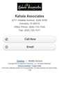 Mobile Screenshot of kahalaassociates.homesandland.com