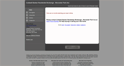 Desktop Screenshot of cbrbparkave.homesandland.com