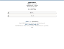 Tablet Screenshot of lisastewart.homesandland.com