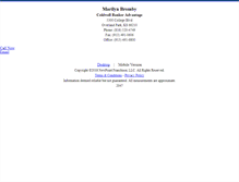 Tablet Screenshot of marilynbromby.homesandland.com