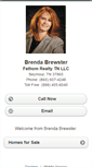 Mobile Screenshot of brendabrewster.homesandland.com