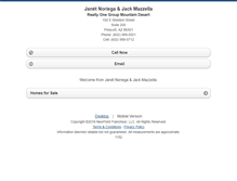 Tablet Screenshot of golfandmountainproperties.homesandland.com