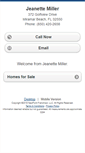 Mobile Screenshot of jeanettemiller.homesandland.com