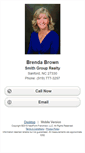 Mobile Screenshot of brendabrown.homesandland.com