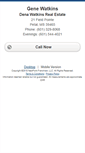Mobile Screenshot of genewatkins.homesandland.com