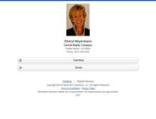 Tablet Screenshot of cherylheyermann.homesandland.com