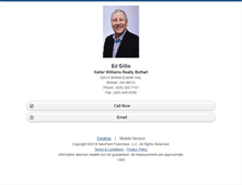 Tablet Screenshot of edgillis.homesandland.com