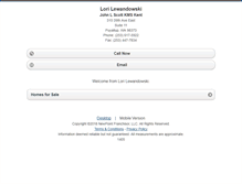 Tablet Screenshot of lorraineandlori.homesandland.com