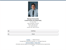 Tablet Screenshot of gcerecedes.homesandland.com