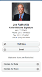 Mobile Screenshot of joerothchild.homesandland.com