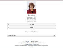 Tablet Screenshot of kaystalvey.homesandland.com