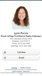 Mobile Screenshot of lynnpurvis.homesandland.com