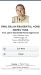 Mobile Screenshot of galvinhomeinspections.homesandland.com