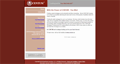 Desktop Screenshot of centum.homesandland.com