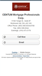 Mobile Screenshot of centum.homesandland.com