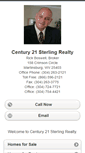 Mobile Screenshot of century21sterling.homesandland.com