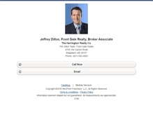 Tablet Screenshot of jeffreydillon.homesandland.com