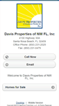 Mobile Screenshot of davisproperties.homesandland.com