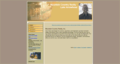 Desktop Screenshot of mountaincountrylakearrowhead.homesandland.com