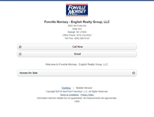 Tablet Screenshot of englishrealtygroup.homesandland.com
