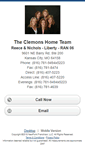 Mobile Screenshot of clemonshomes.homesandland.com