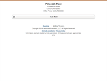 Tablet Screenshot of penacookplace.homesandland.com