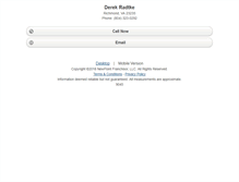 Tablet Screenshot of derekradtke.homesandland.com