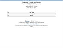 Tablet Screenshot of eulissinc.homesandland.com