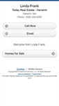 Mobile Screenshot of lindafranktoday.homesandland.com