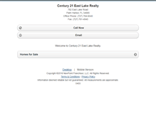 Tablet Screenshot of eastlakerealty.homesandland.com