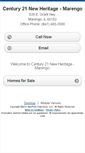 Mobile Screenshot of c21newheritagemarengo.homesandland.com
