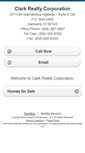 Mobile Screenshot of clark-kamuela.homesandland.com