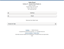 Tablet Screenshot of katiegood.homesandland.com