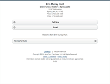 Tablet Screenshot of erinhunt.homesandland.com