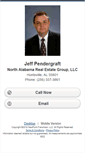 Mobile Screenshot of jeffpendergraft.homesandland.com