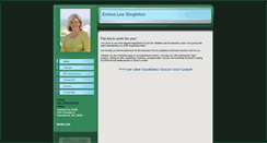Desktop Screenshot of emmaleesingleton.homesandland.com