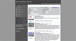 Desktop Screenshot of dturtonspringlake.homesandland.com
