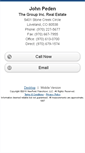 Mobile Screenshot of johnpeden.homesandland.com