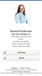 Mobile Screenshot of kendrafredericks.homesandland.com