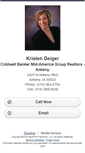 Mobile Screenshot of krisgeiger.homesandland.com