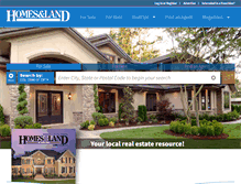 Tablet Screenshot of mcdonaldconstruction.homesandland.com