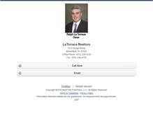 Tablet Screenshot of latorracarealtors.homesandland.com