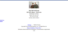 Tablet Screenshot of mcpartners.homesandland.com