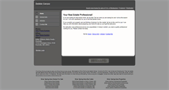Desktop Screenshot of debbiecaruso.homesandland.com