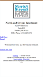 Mobile Screenshot of norrisandstevens.homesandland.com