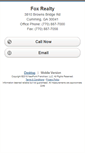 Mobile Screenshot of foxrealtyonline.homesandland.com