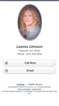 Mobile Screenshot of leannajohnson.homesandland.com