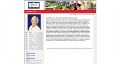 Desktop Screenshot of lisamccurry.homesandland.com